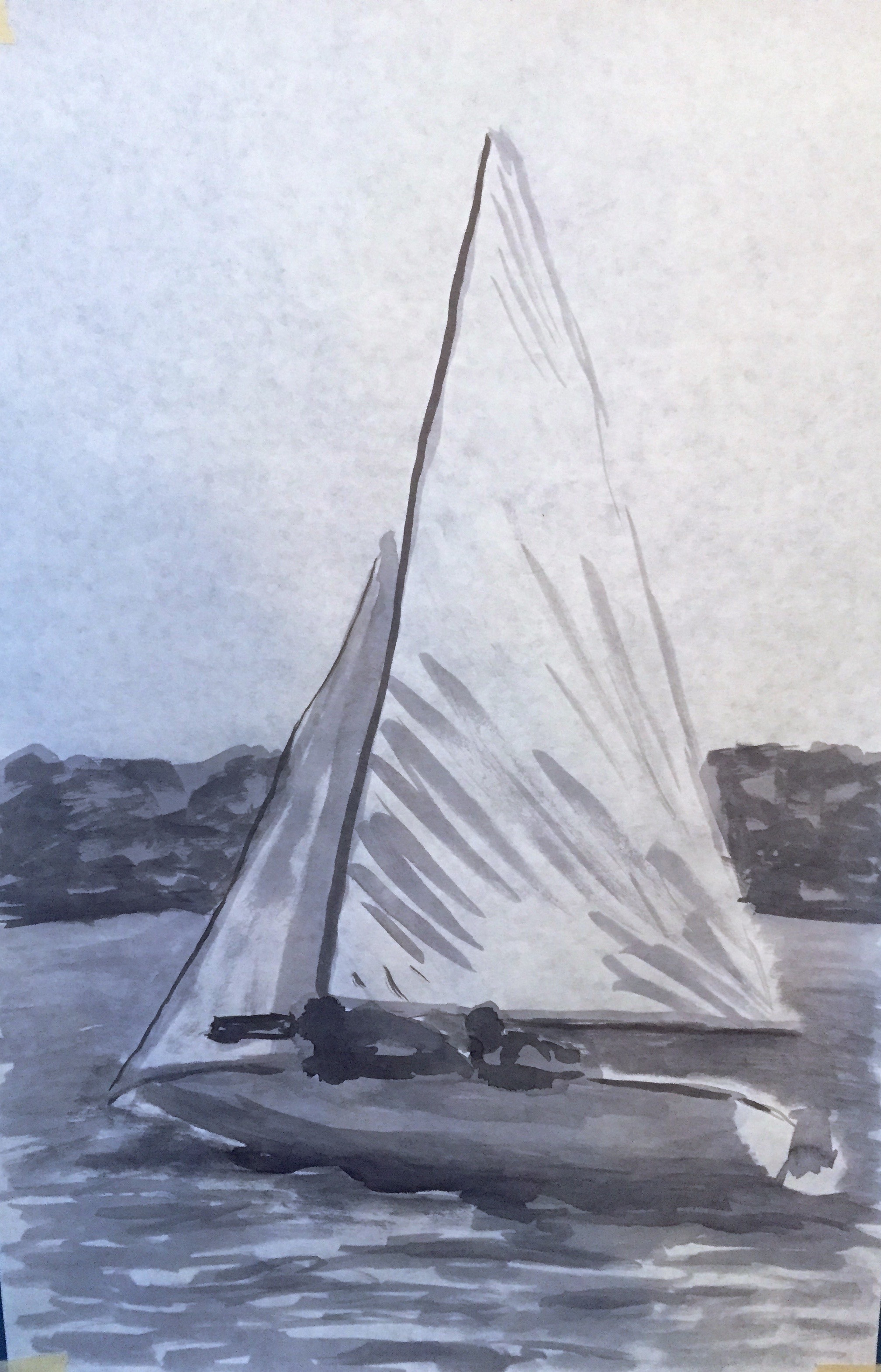 sailing sketches – made by mooney